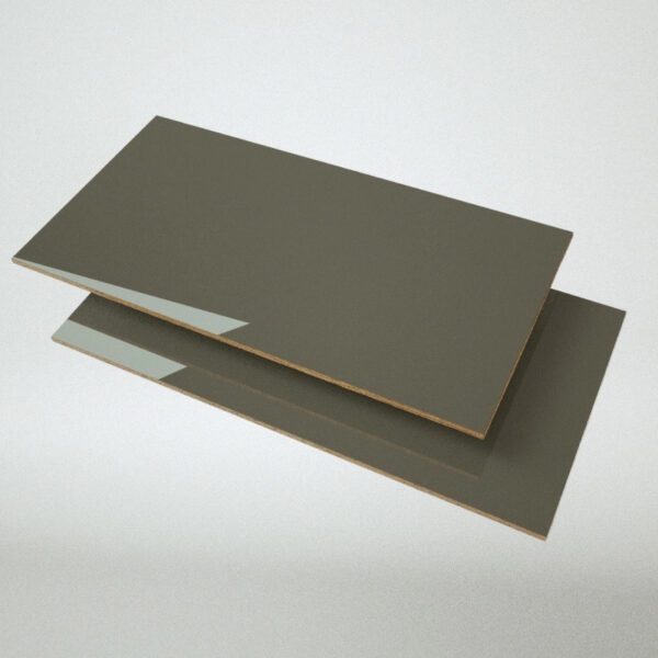 MDF ALTO BRILLO 1.22 x 2.44 18MM GRIS ACERO