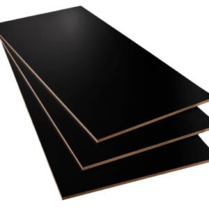 MELAMINA NEGRO MATE MDF 15MM 2C 1.22X 2.44 CUBRICA